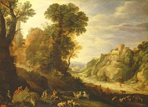 Paysage de montagne, 1626
